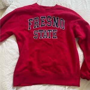Fresno State Red Crewneck Sweatshirt